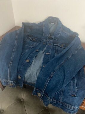 Denim Trucker Jacket - Dark Blue